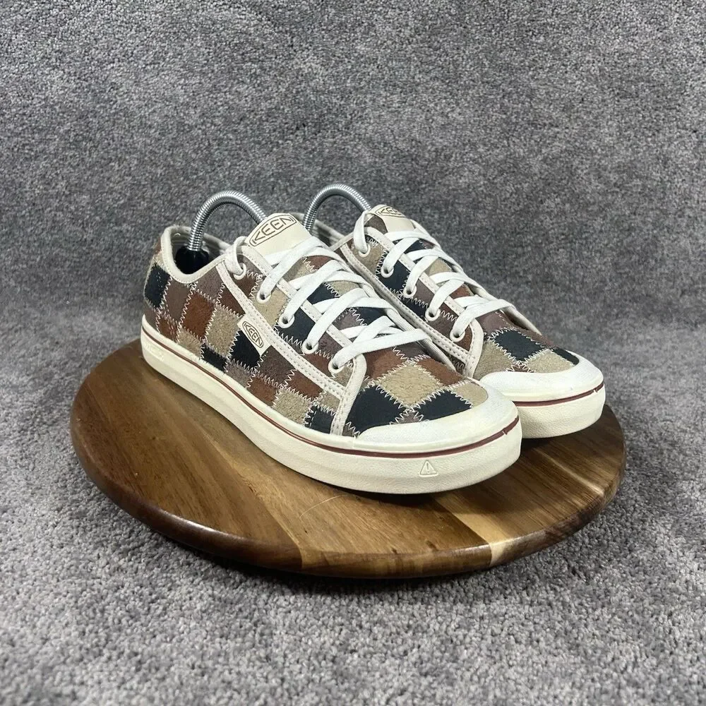 KEEN Elsa Harvest Women’s Size 10 Multicolor Patchwork Suede Casual Shoes Used